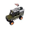Fém terepkocsi hajtással, hanggal és LED lámpákkal 1:24