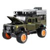 Fém terepkocsi hajtással, hanggal és LED lámpákkal 1:24