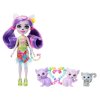 Doll Enchantimals Sunshine Beach Lorinda Lemurů család