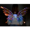 Mesebeli szárnyak pillangónak, manónak, tündér LED világító szárnyak