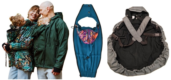 Nosící bunda x Nosící vsadka x Nosící kapsa