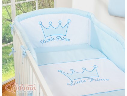Povlečení s mantinelem - Little prince modrý