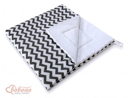 Podložka do teepee - Zig zag černé