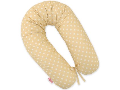 béžová s puntíčky