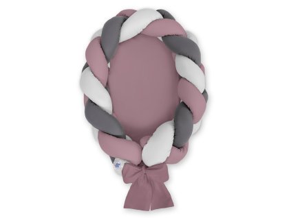 šedá, antracit, retro růžová