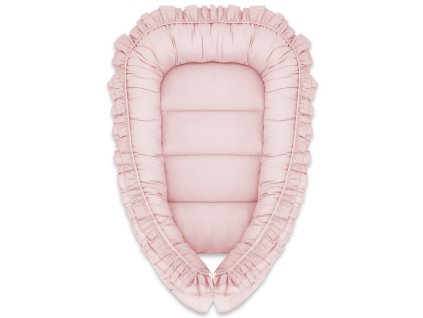 pudrově růžová kokon