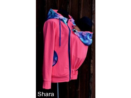 korálová, duhové mandaly, tm. modrá 3