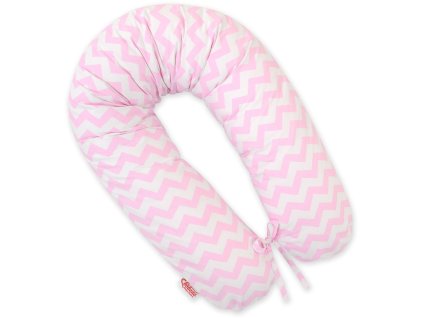 zig zag růžová
