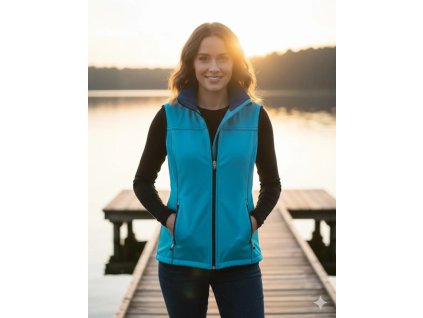 zipové kapsy tyrkys 2