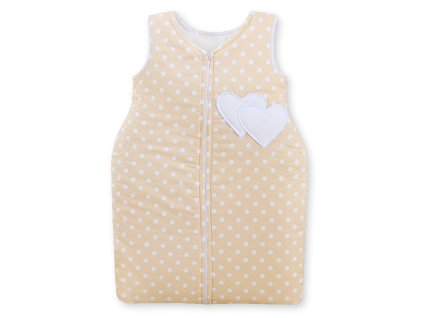 béžová s puntíčky 1