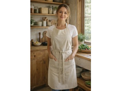 s klokanní kapsou režná 1