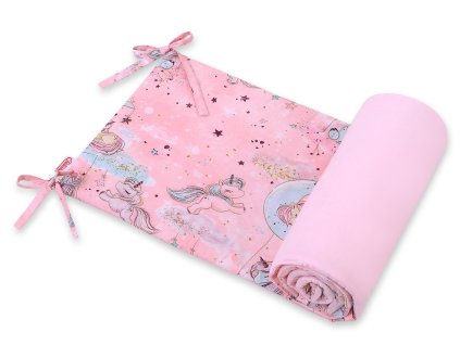 noční obloha s jednorožcem růžová, růžová 6