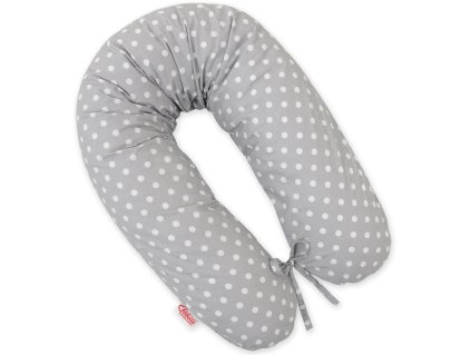 šedá s puntíčky
