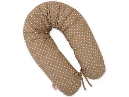 hnědá s puntíčky
