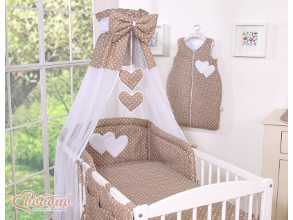 šif hnědá s puntíčky 1