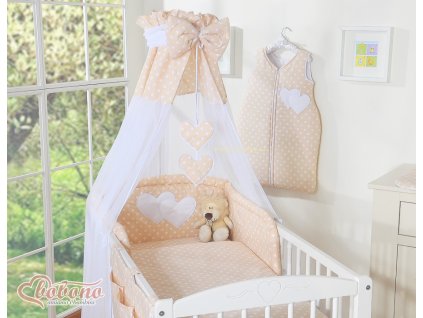 šif béžová s puntíčky 1