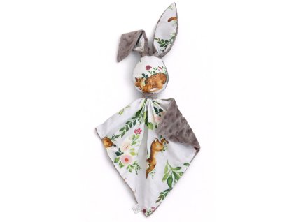 srnka a zajíc, šedá 1