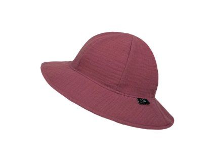 dívčí mušelín ruby red 1