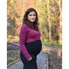 Softshellové těhotenské kalhoty Elske