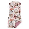 lapače snů s květy, retro růžová