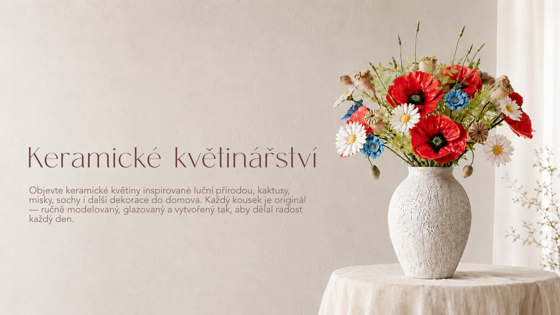 Jaureart - Keramické květinářství