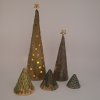 Keramické stromečky - Sada 5 ks