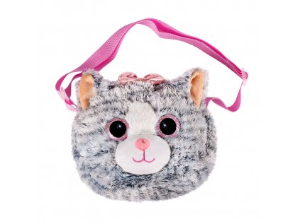 Taška plyšová kočka 20 cm