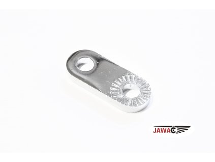 Držák stupaček s oboustranným prolisem 6 mm CHROM