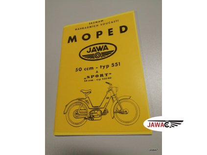 Seznam ND JAWETTA 551 a SPORT