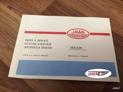 NÁVOD K OBSLUZE JAWA 638
