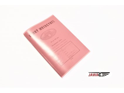 NÁVOD K OBSLUZE JAWA 555 1958