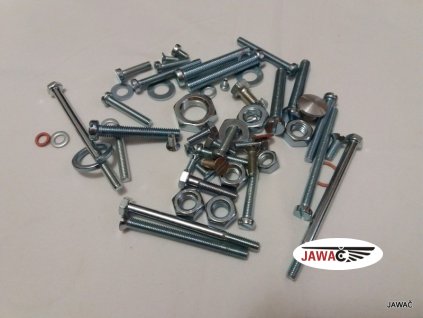 Sada šroubů motoru JAWA 350 KÝVAČKA