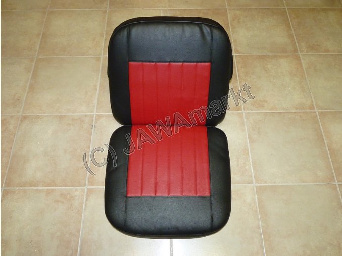 Seat sidecar Velorex 562 - red/black