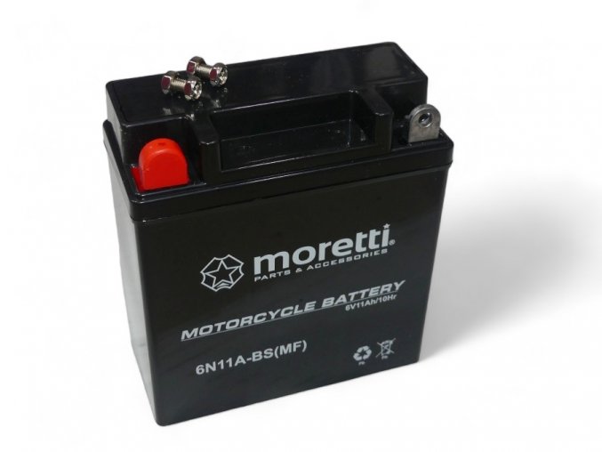 Batrerie - Akkumulator Gel 6V/11Ah Moretti