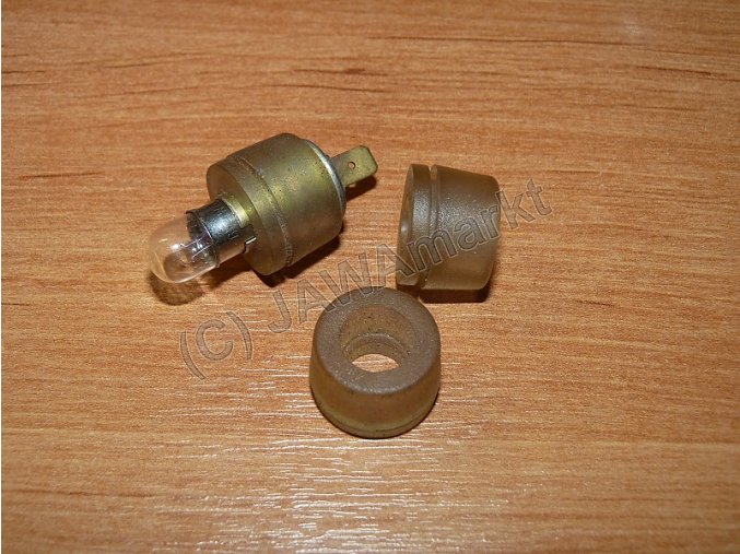 Silicone socket of parking bulb