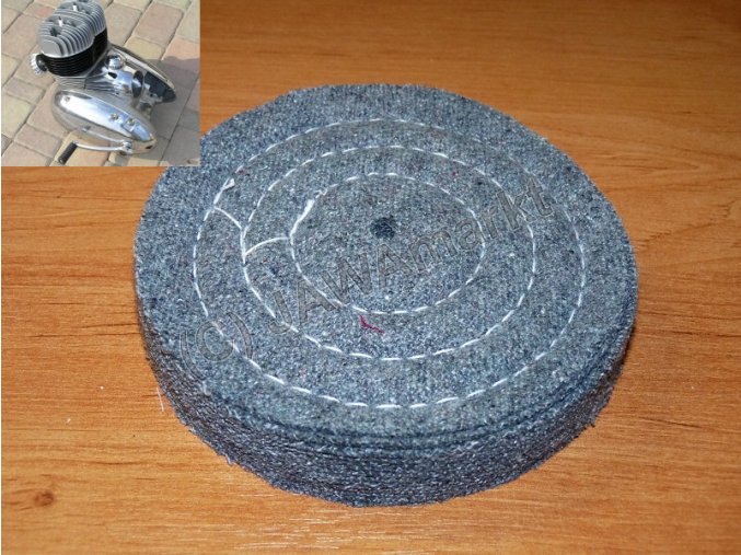 Polishing disk TECHNICAL CLOTH - 15 cm