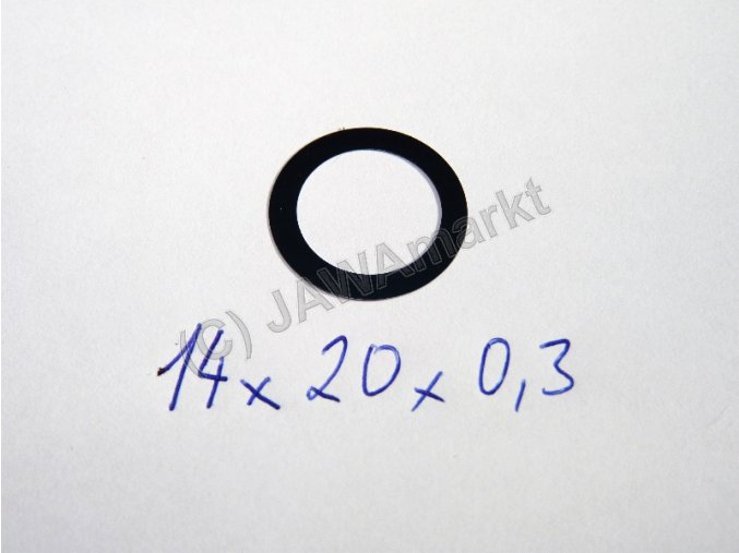 Spacer ring for gearbox 14 x 20 x 0,3