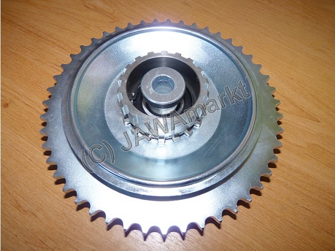 Rear chainwheel 353/354 COMPLETE - 46t, cut with laser