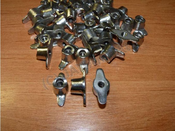 Wingnut for brake cable