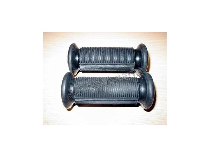 Front footrest rubber - round