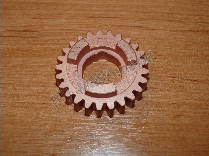 Chain wheel 25t 4. gear - clutch shaft ETZ 125/150