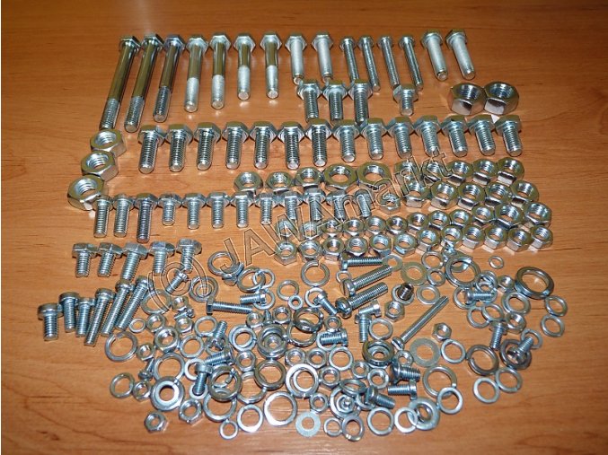 COMPLETE Screw set Perak 250/350 - without Engine