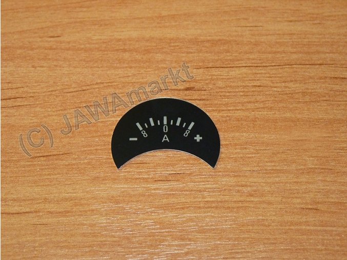 Dial for Ampermeter 8A