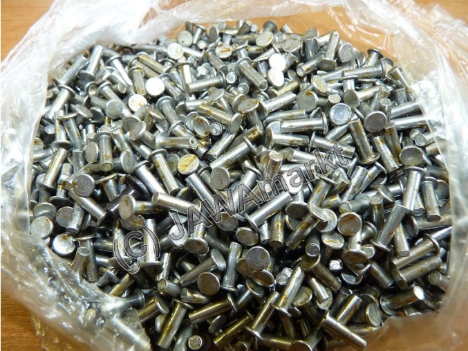 Rivet for brake lining, from old JAWA stock - 1Pcs