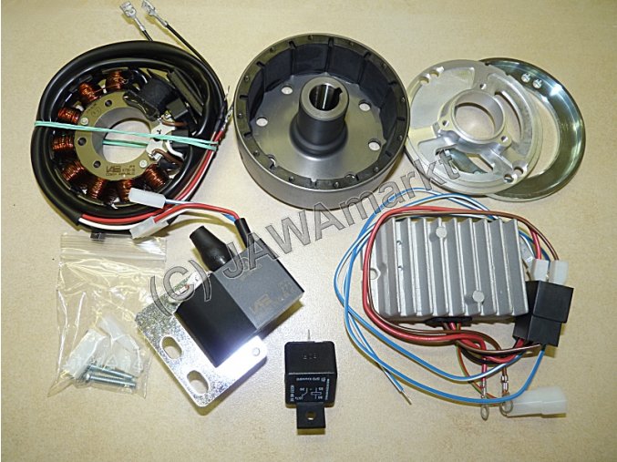 Electronic ignition set MZ/TS