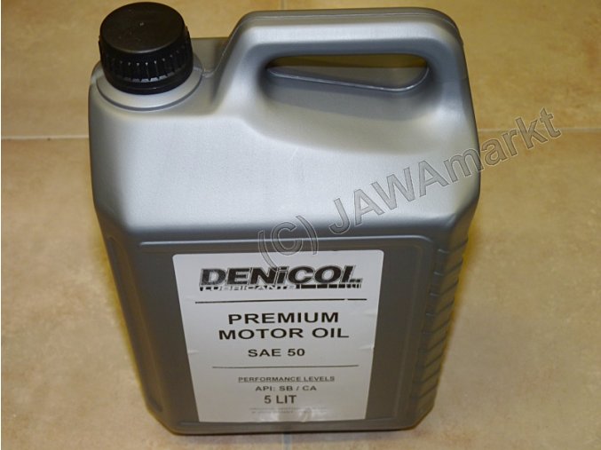 Mineral Motor oil - SAE50 - 4stroke