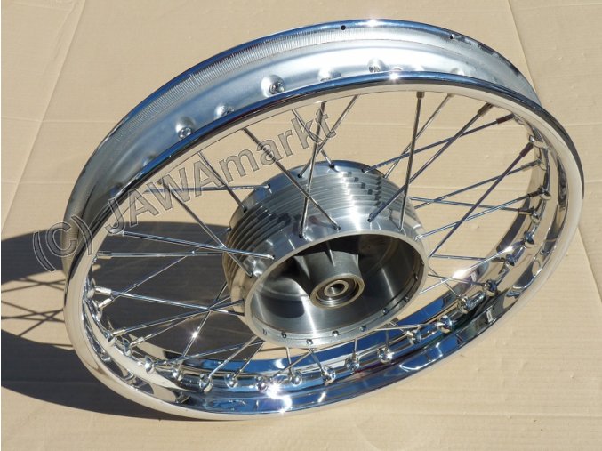 Wheel Californian/Bizon/472 - 18x2,15 Chrom spokes