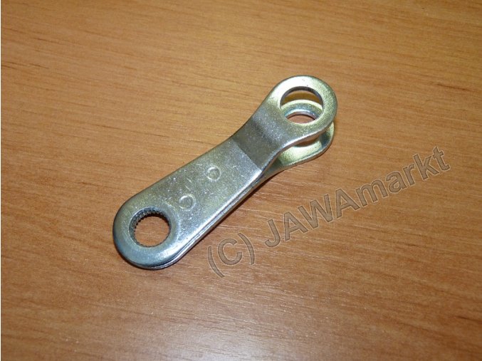 Brake plate lever JAWA/CZ – short – ZINC