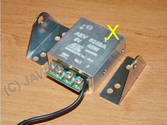 Holders for electronic regulator AEV - set