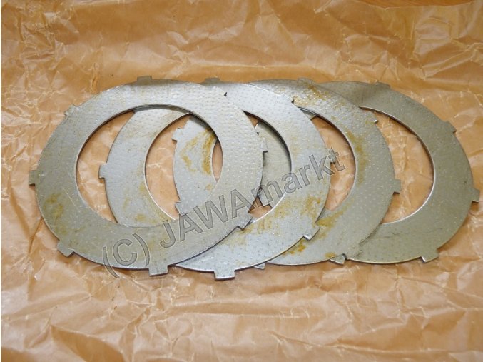 Orig. clutchmetal plates 354/353/etc. - old JAWA stock